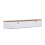 Nordure Ligne 160 Soporte para TV Pino Atlántico y Blanco